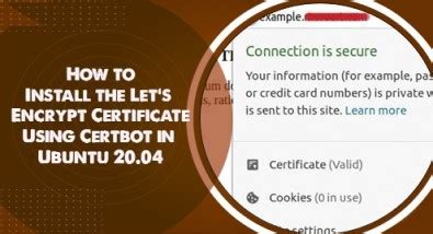 Install The Let S Encrypt Certificate Using Certbot In Ubuntu Hot Sex