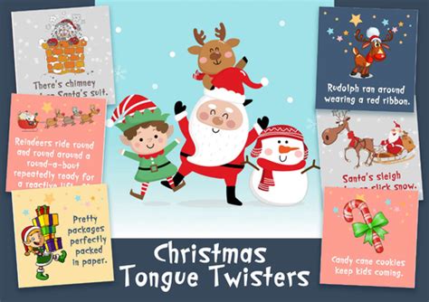 Christmas Tongue Twisters Teaching Resources