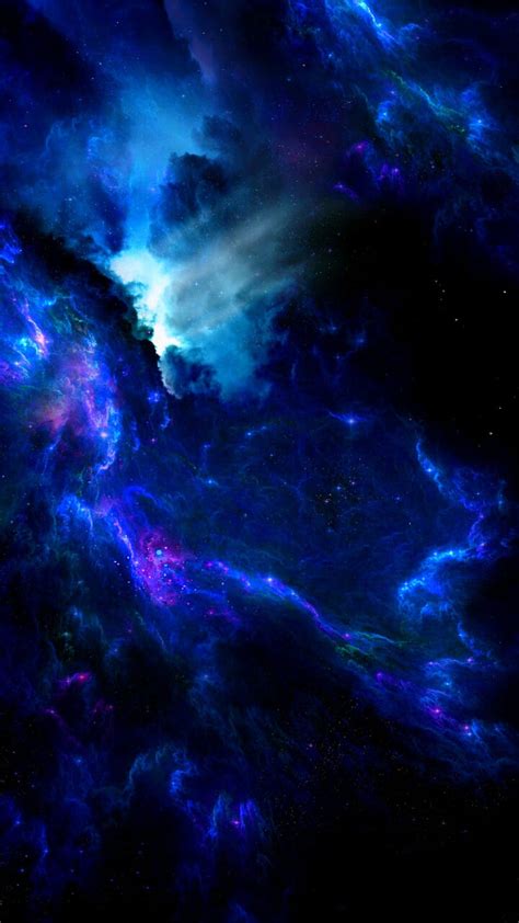 720p Free Download Deep Blue Galaxy Dark Space Purple Galaxy