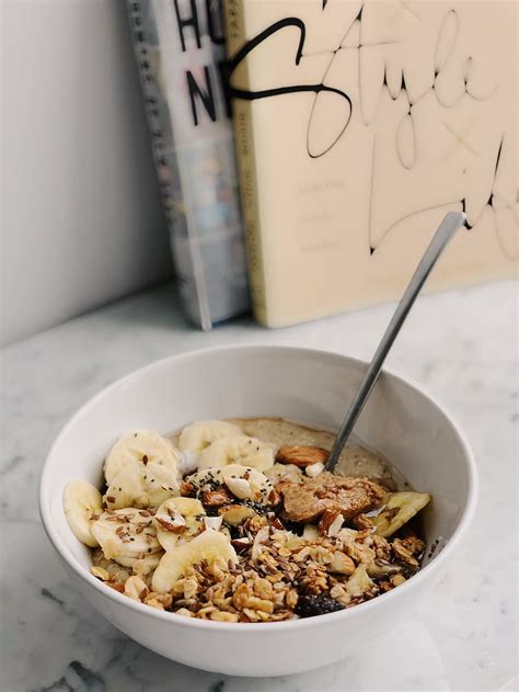 Hd Wallpaper Round White Ceramic Bowl Breakfast Cereals Close Up