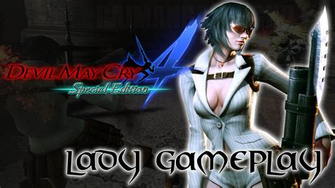 Devil May Cry 4 Special Edition Lady PS4 Gameplay 60fps DMC4 TRUE