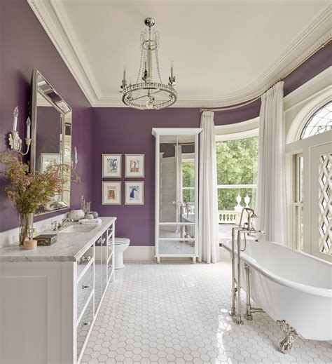 Purple Bathrooms