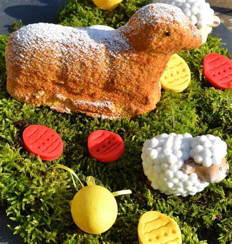 Osterlamm mit Eierlikör