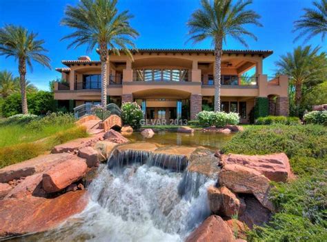 Lakefront Mansion In Henderson Nv With Huge Indoor Swimming Pool