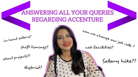 CLEARING ALL YOUR DOUBTS REGARDING ACCENTURE PART 1 About Salary Officetiming Job Role