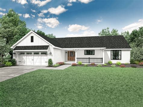 Hanover Floor Plan Ranch Custom Home With Images