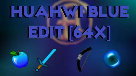 Huahwi Blue Edit 64x Minecraft Pe 10 X Texture Pack Que Uso Youtube
