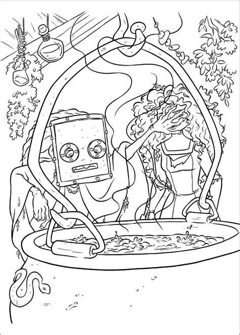 Coloring pages information title : Brave Coloring Pictures