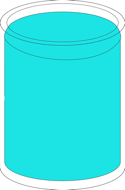Glass cylinder clipart 20 free Cliparts | Download images on Clipground png image