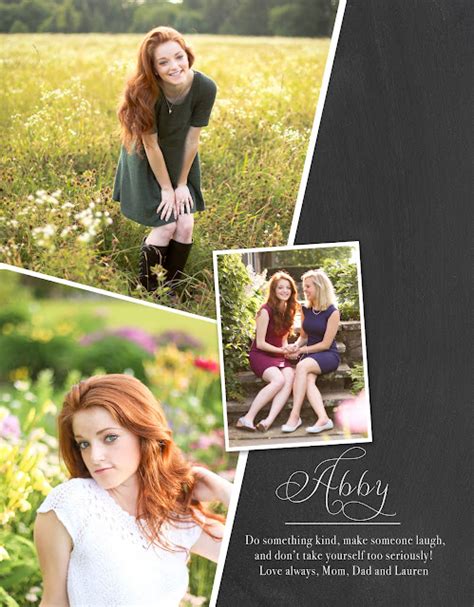 Class of 2016 Yearbook Ad | CT Senior Portrait Photographer {Denise