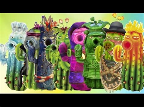 Plants vs zombies zombies vs plantas versus zombies p vs z zombie tattoos zombie party plant pictures zombie apocalypse warfare. Plants Vs Zombies Garden Warfare 2 Todos los Cactus del ...