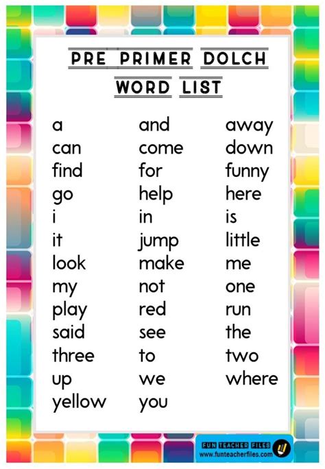 Sight Word Practice Pages No Prep Dolch 1st Grade Sight Word List Vrogue