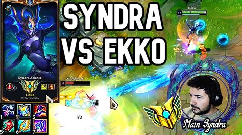 Syndra Vs Ekko Mid Season Lioko Youtube