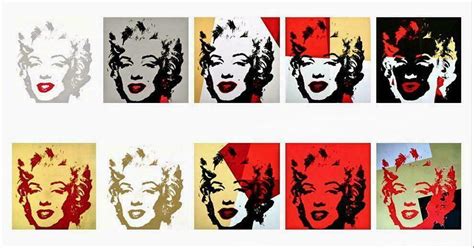 Andy Warhol Golden Marilyn Monroe Sunday B Morning 10 Pc Suite