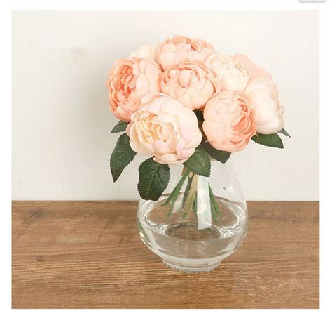 Artificial Tea Rose Bunch Of Simulation Flower Silk Flowers For Wedding