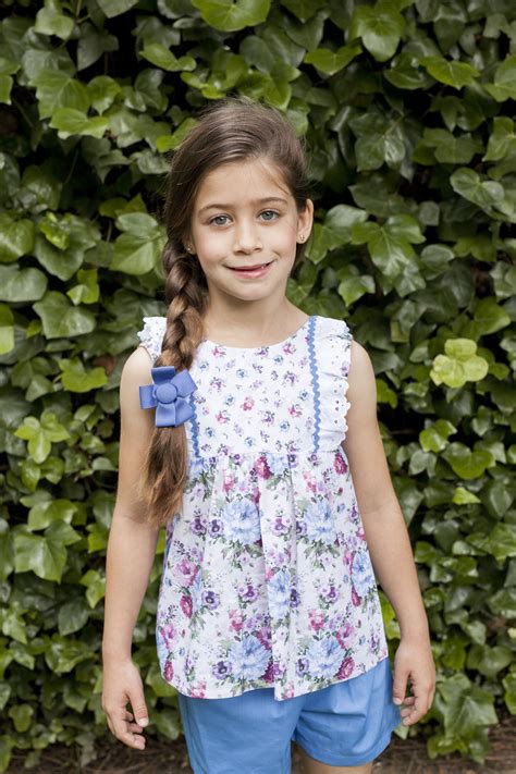 Moda Fashion Spring Summer Flower Kids Kidswear Girl Dress Vestido Flor
