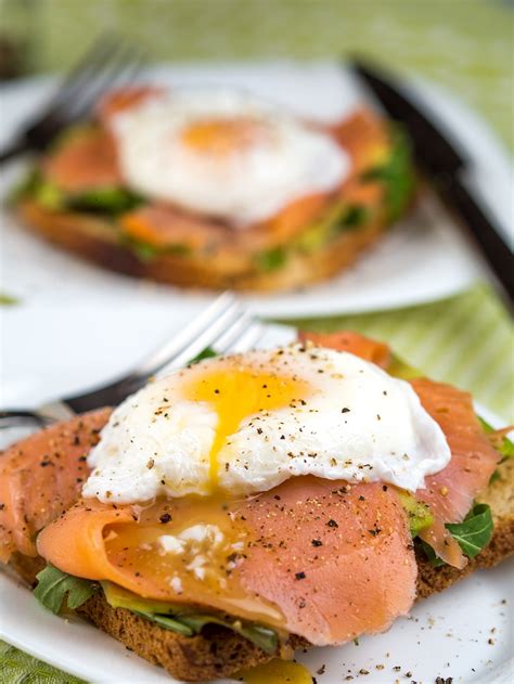 Smoked Salmon With Poached Egg Motivation Weight Management