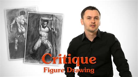 Figure Drawing Critique Shading Youtube