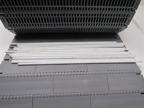 Intralox Series 400 Grey Flush Grid Plastic Conveyor Belt 2 Pitch 15
