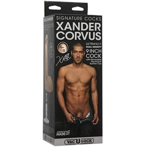 Xander Corvus Ultraskyn Cock With Removable Vac U Lock Suction Cup