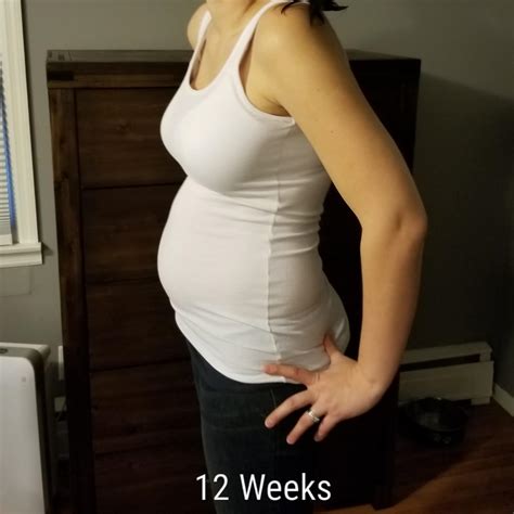 Bump 12 Weeks Pregnant With Twins Belly Pregnantbelly