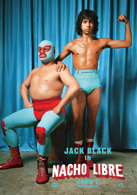 Jack black, ana de la reguera, hector jimenez. Nacho Libre... one of the dumbest but funniest movies ever ...