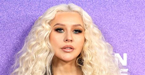 Christina Aguilera Puts On A Busty Display In See Through Dress Inquisitr