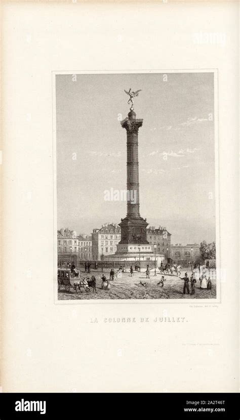 The July Column View Of The July Column In Paris After P 636 P 754