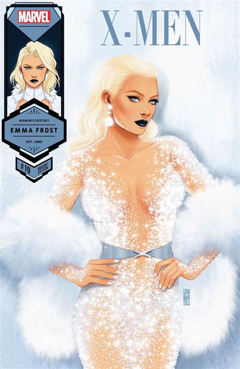 X Men Vol Cover B Variant Jen Bartel Emma Frost Womens History Month Cover