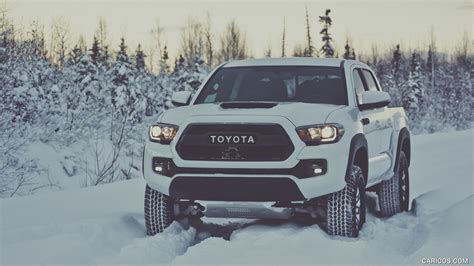 Toyota Tacoma Trd Pro 2017my In Snow Front