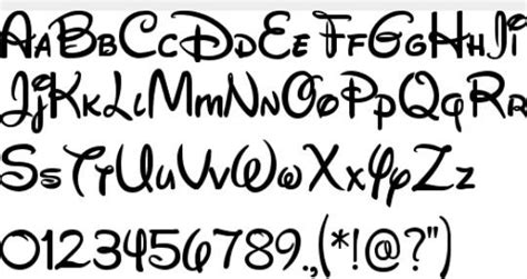 Disney Style Font Lettering Alphabet Lettering Fonts Disney Letters