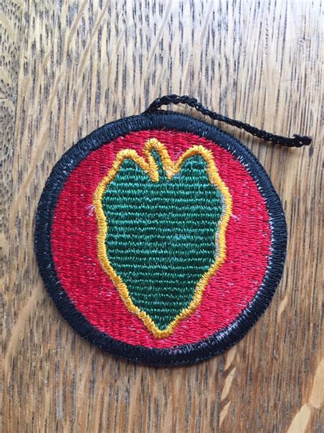 24th Infantry Division Patch Etsy