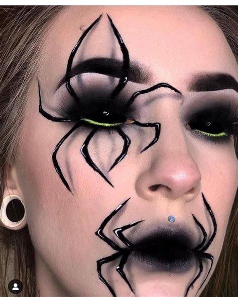 20 Creepy Spider Makeup For Halloween 2020 Halloween Eye Makeup