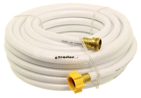 Our potable drinking water hose meets all requirements for safely transporting potable water for drinking and emergency relief. Camco RV Drinking Water Hose - 1/2" Inner Diameter - 50 ...