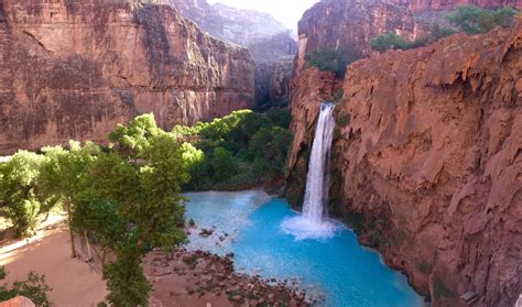 No Better Feeling Than Turning The Corner And Seeing This Havasu Falls