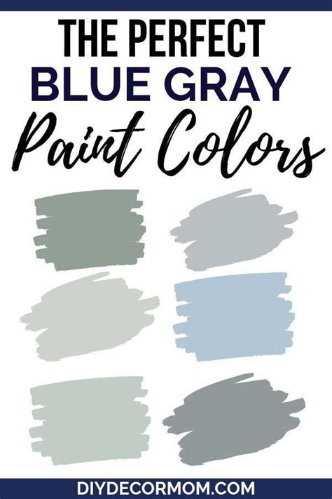 25 Best Blue Gray Paint Colors From Benjamin Moore Sherwin Williams