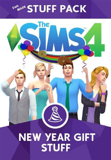 The Sims 4 New Year Stuff Pack Fanmade Simsworkshop