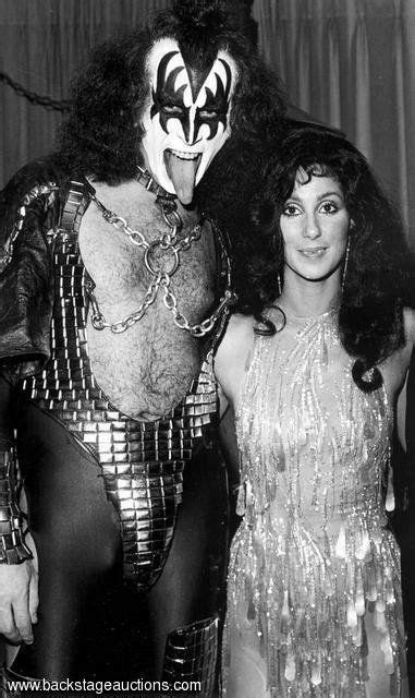Cher With Gene Simmons Gene Simmons Cher And Sonny Cher Iconic