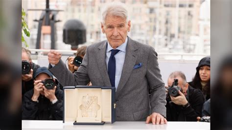 The Cannes Film Festival Stunned Harrison Ford With An Honorary Palme D