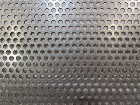 Round Hole Stainless Steel Perforated Sheet Thickness 025 Mm 8 Mm