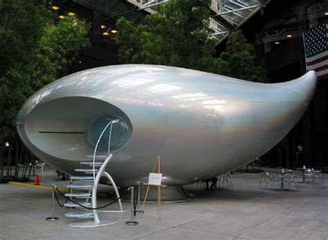 Art Site Mariko Mori Wave UFO New York