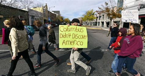 missoula protesters abolish columbus day in favor of indigenous peoples day