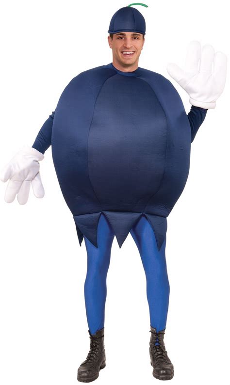Deluxe Blueberry Costume For Adults