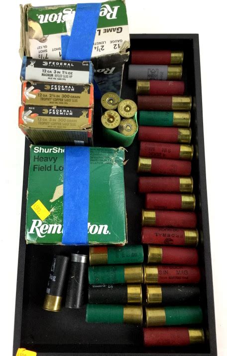 Lot Assorted 12 Gauge Shotgun Ammunition