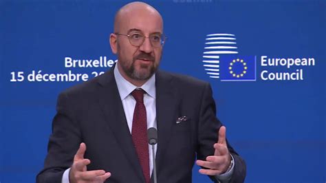 Remarks By President Charles Michel Following The European Council