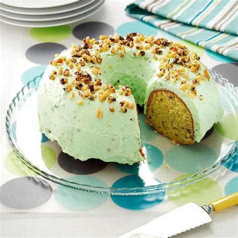 The pretty jello paired with the creamy pudding was just great. Pistachio Pudding Cake Recipe | Taste of Home