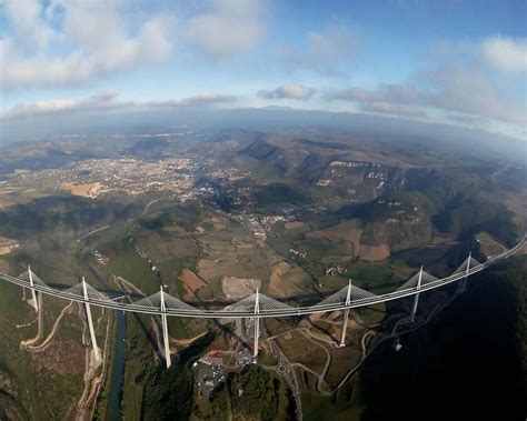 Millau Viaduct By Norman Foster Millau Cable Stayed Bridge Travel