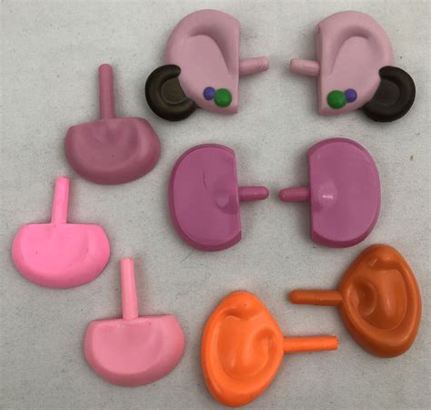 Mr Mrs Potato Head Ears Lot 9 Various Sizes And Colors Mostly Singles Ebay