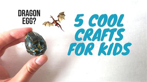 5 Cool Crafts For Kids To Do At Home Using Household Items