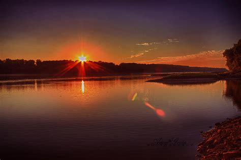 Search 65 homes for sale in new haven, mo. Hdr Missouri River Sunrise In New Haven Mo Photograph by ...